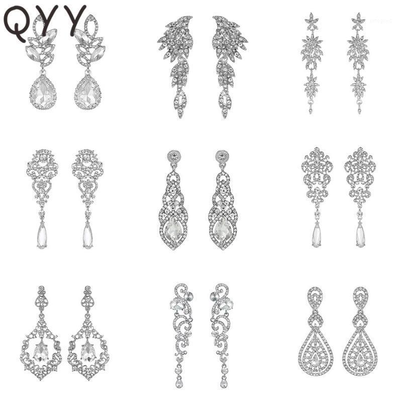 Dangle & Chandelier QYY Fashion Austrian Crystal Wedding Water Drop Earrings For Bride Bridesmaids Alloy Bridal Party Earrings1
Dangle & Chandelier QYY Fashion Austrian Crystal Wedding Water Drop Earrings For Bride Bridesmaids Alloy Bridal Party Earrings1