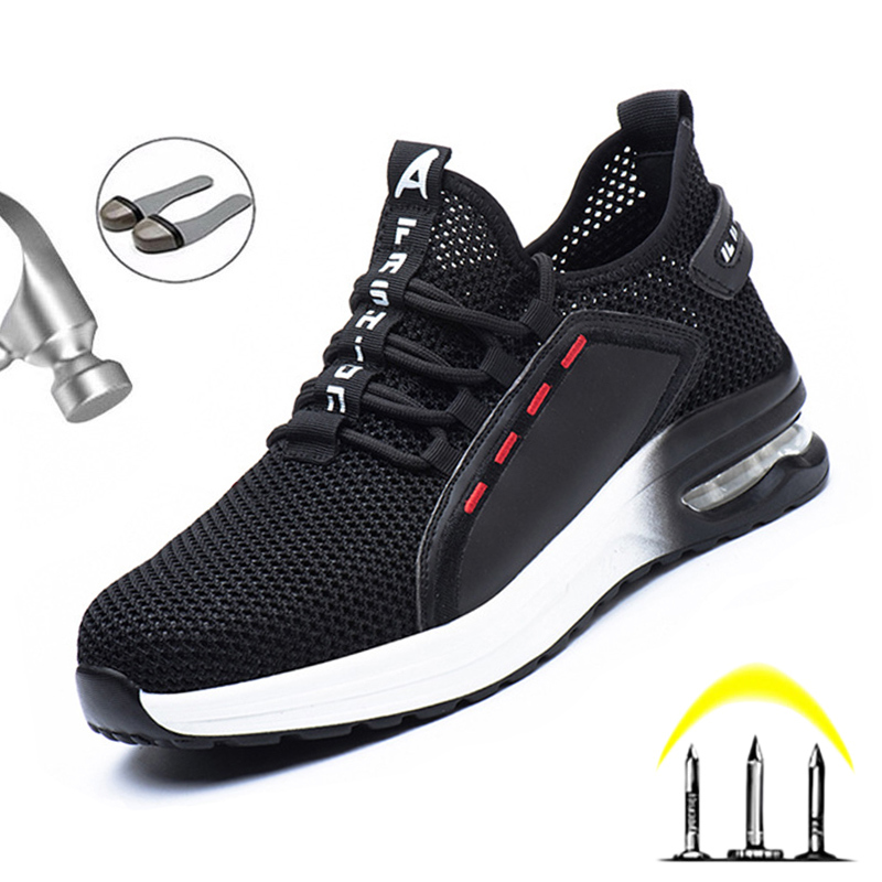 2020 New Male Work Safety Boot Breathable Light Safety Shoes Men Steel Toe Indestructible Shoes Anti-piercing Work Boots Men 201026, 796-blackwhite
2020 New Male Work Safety Boot Breathable Light Safety Shoes Men Steel Toe Indestructible Shoes Anti-piercing Work Boots Men 201026, 796-blackwhite