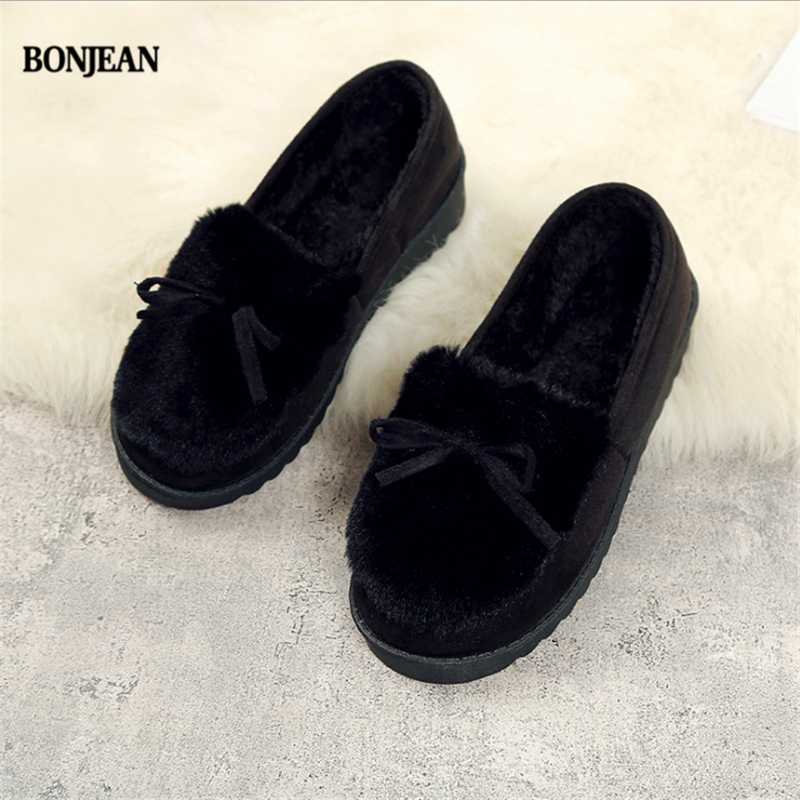 New 2020 women snow boots thick plush winter warm shoes fashion slip on flat waterproof women ankle boots cotton-padded shoes, Black
New 2020 women snow boots thick plush winter warm shoes fashion slip on flat waterproof women ankle boots cotton-padded shoes, Black