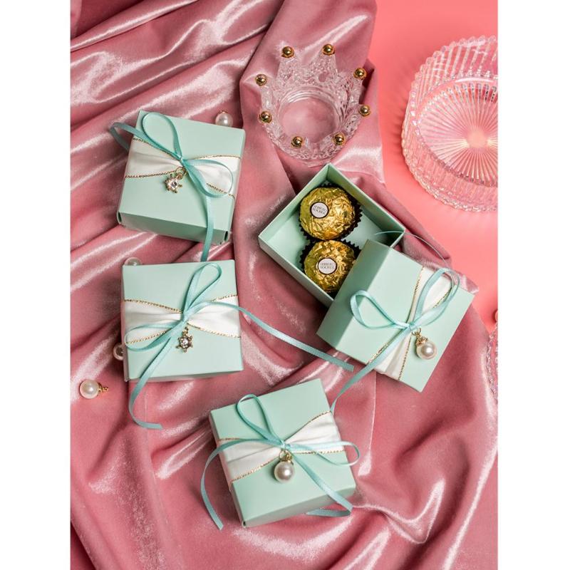 20pcs/lot Wedding candy box pink/blue Light luxury gift boxes baby shower Birthday paper packaging gift box party favors
20pcs/lot Wedding candy box pink/blue Light luxury gift boxes baby shower Birthday paper packaging gift box party favors