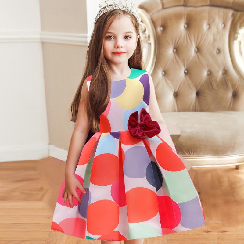 Girl's Dresses Summer Girls Colorful Polka-Dot Dress Sleeveless Bow Ball Gown Clothing Kids Baby Princess Children Clothes 3-10 Years, Red;yellow
Girl's Dresses Summer Girls Colorful Polka-Dot Dress Sleeveless Bow Ball Gown Clothing Kids Baby Princess Children Clothes 3-10 Years, Red;yellow