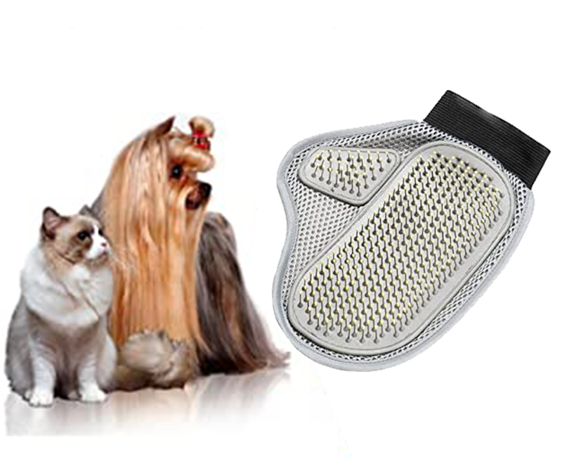 Pet Grooming Beauty Tools Glove Stainless Steel Pin Mesh Cloth Hair Removal Deshedding Brush Big Dog Fur, As photo
Pet Grooming Beauty Tools Glove Stainless Steel Pin Mesh Cloth Hair Removal Deshedding Brush Big Dog Fur, As photo