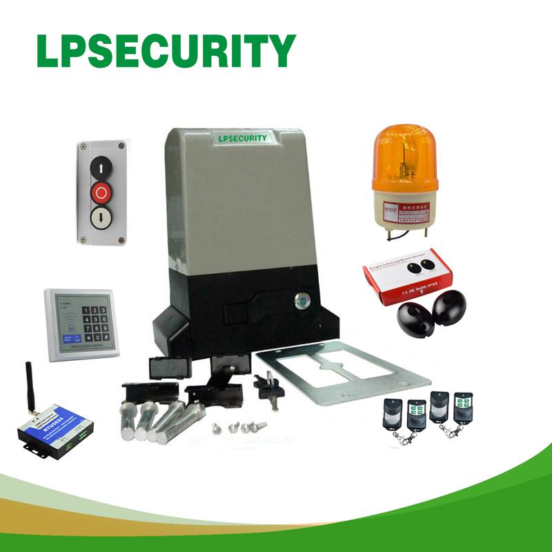 LPSECURITY Automatic Sliding Gate Opener motor for gate up to 800KGS (photocells,button,lamp,keypad, GSM opener optional
LPSECURITY Automatic Sliding Gate Opener motor for gate up to 800KGS (photocells,button,lamp,keypad, GSM opener optional