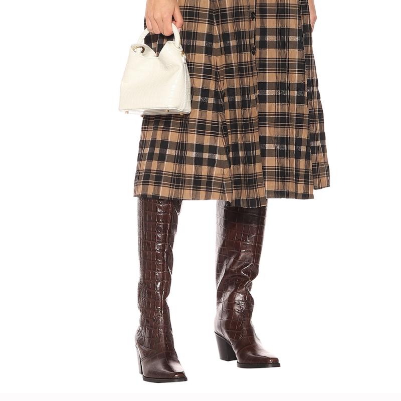 Sewing Knee High Boots Block Heel Cowboy Boots For Women Brown Western Woman Tall Long Boot Ladies Square Toe Winter Shoes
Sewing Knee High Boots Block Heel Cowboy Boots For Women Brown Western Woman Tall Long Boot Ladies Square Toe Winter Shoes