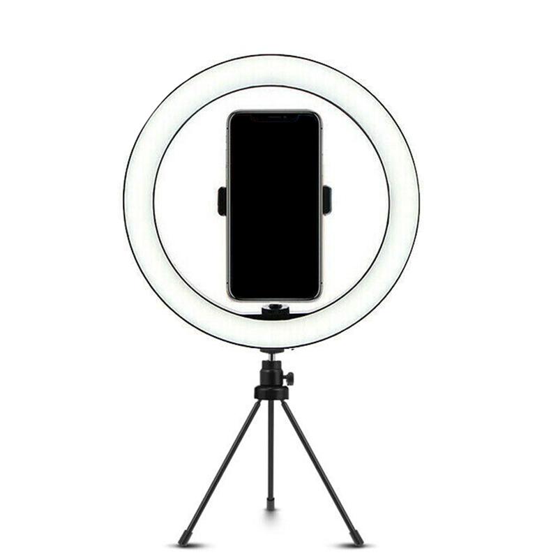 10 inch LED Ring Light with Tripod Stand Kit for Camera Phone Selfie Video Live Stream Mobile Phone Fill Light
10 inch LED Ring Light with Tripod Stand Kit for Camera Phone Selfie Video Live Stream Mobile Phone Fill Light