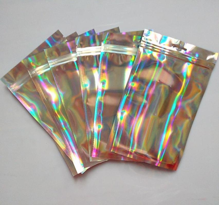 Resealable Holographic Plastic Bag Aluminum Foil Mylar Reusable Storage Bags for Eyelash Cosmetic Pouches Packaging
Resealable Holographic Plastic Bag Aluminum Foil Mylar Reusable Storage Bags for Eyelash Cosmetic Pouches Packaging