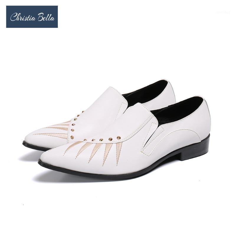 New Handmade White Real Leather Mens Shoes Pointed Toe Rivets Party Man Dress Shoes Slip on Business Oxfords Leather1
New Handmade White Real Leather Mens Shoes Pointed Toe Rivets Party Man Dress Shoes Slip on Business Oxfords Leather1