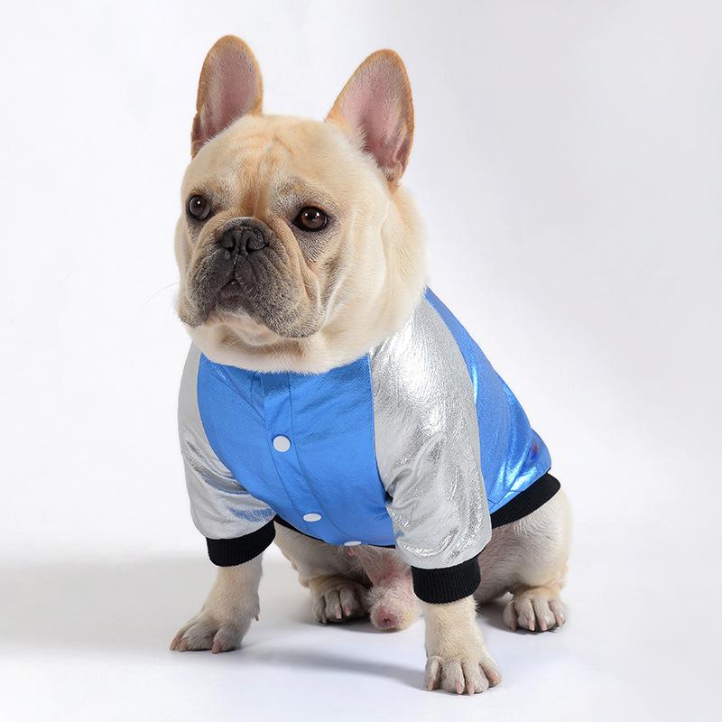 Jaket Hoodies for Dogs Cotton Baseball Uniform Pet Dog Warm Clothes For Autumn Winter Puppy Cute Printing Snap clothing, White
Jaket Hoodies for Dogs Cotton Baseball Uniform Pet Dog Warm Clothes For Autumn Winter Puppy Cute Printing Snap clothing, White