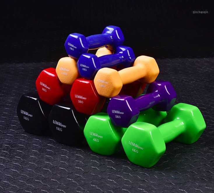 Home fitness thin arms men and women aerobics body sculpting hexagonal plastic coated fixed color dumbbells1, Red
Home fitness thin arms men and women aerobics body sculpting hexagonal plastic coated fixed color dumbbells1, Red