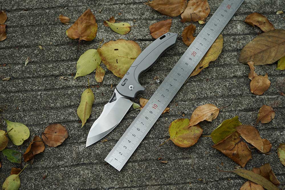 New M390 Blade TC4 Titanium alloy Handle Rotate open method Folding Pocket Knife WS02
New M390 Blade TC4 Titanium alloy Handle Rotate open method Folding Pocket Knife WS02