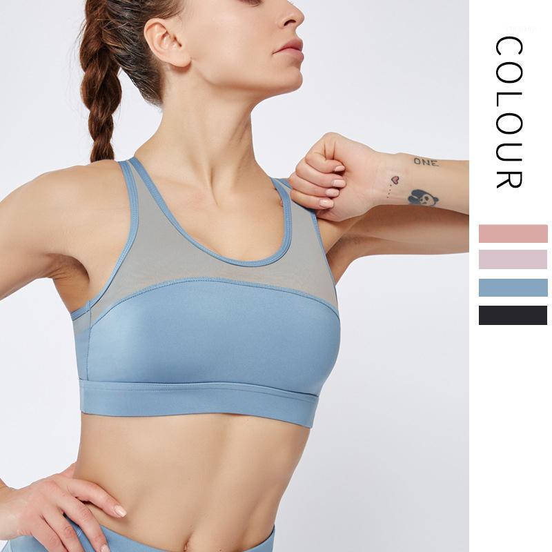 Mesh Panel Sports Bra Double Sided Nylon Running Fitness Back Shockproof Yoga Gym Bra Workout Activewear for Women1, Black
Mesh Panel Sports Bra Double Sided Nylon Running Fitness Back Shockproof Yoga Gym Bra Workout Activewear for Women1, Black