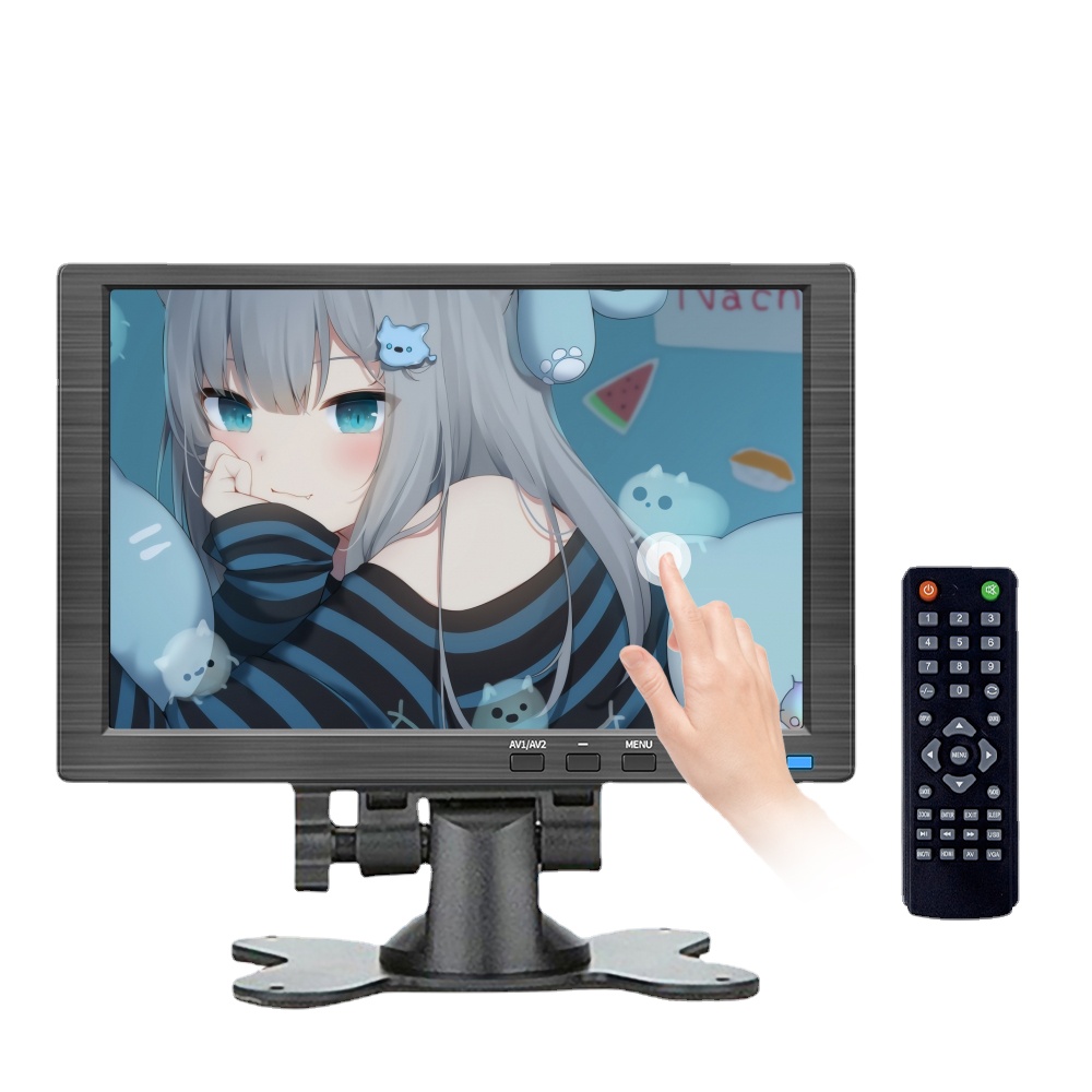 10.1 inch portable touch screen panel monitor with BNC AV VGA HDMI USB port, suitable for laptop Raspberry Pi ps4 switch XBOX360
10.1 inch portable touch screen panel monitor with BNC AV VGA HDMI USB port, suitable for laptop Raspberry Pi ps4 switch XBOX360