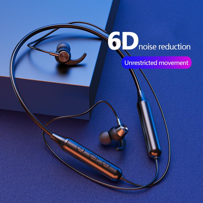 TWS Magnetic Wireless Bluetooth 5.0 Earphones Flexible Neckband Stereo Headsets Waterproof Earbuds With Mic Bluetooth Earpiece, Black
TWS Magnetic Wireless Bluetooth 5.0 Earphones Flexible Neckband Stereo Headsets Waterproof Earbuds With Mic Bluetooth Earpiece, Black