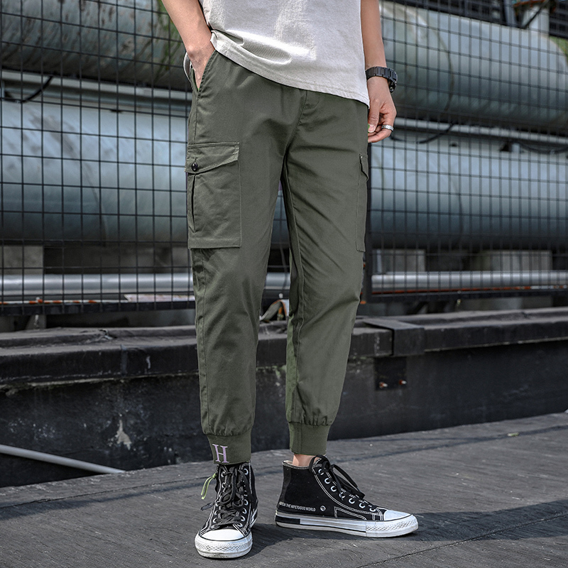 2021 New Men's Tactical Multi-pocket Cargo Streetwear Pants Trousers Long Clothes K195 BZZ8, Green.
2021 New Men's Tactical Multi-pocket Cargo Streetwear Pants Trousers Long Clothes K195 BZZ8, Green.