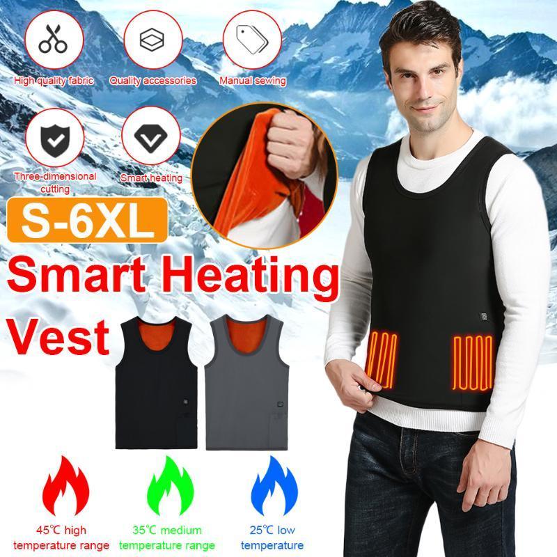 3 Areas Heated Vest Jacket USB Men Women Winter Electrical Heated Sleevless Jacket Outdoor Fishing Hunting Waistcoat Hiking Vest1, Black
3 Areas Heated Vest Jacket USB Men Women Winter Electrical Heated Sleevless Jacket Outdoor Fishing Hunting Waistcoat Hiking Vest1, Black