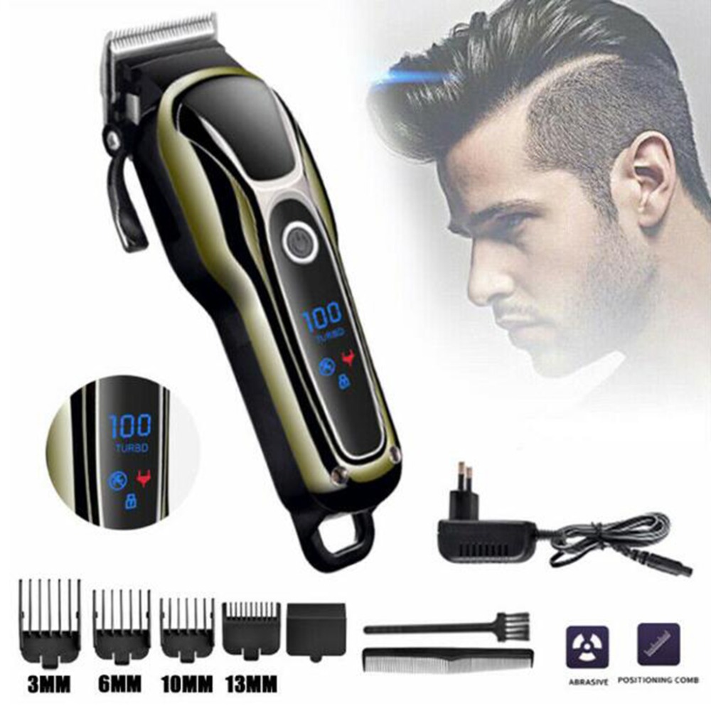 KEMEI Kemei KM-1990 electric hair clipper professional men's electric trimmer LCD hair clipper razor electric shaver
KEMEI Kemei KM-1990 electric hair clipper professional men's electric trimmer LCD hair clipper razor electric shaver