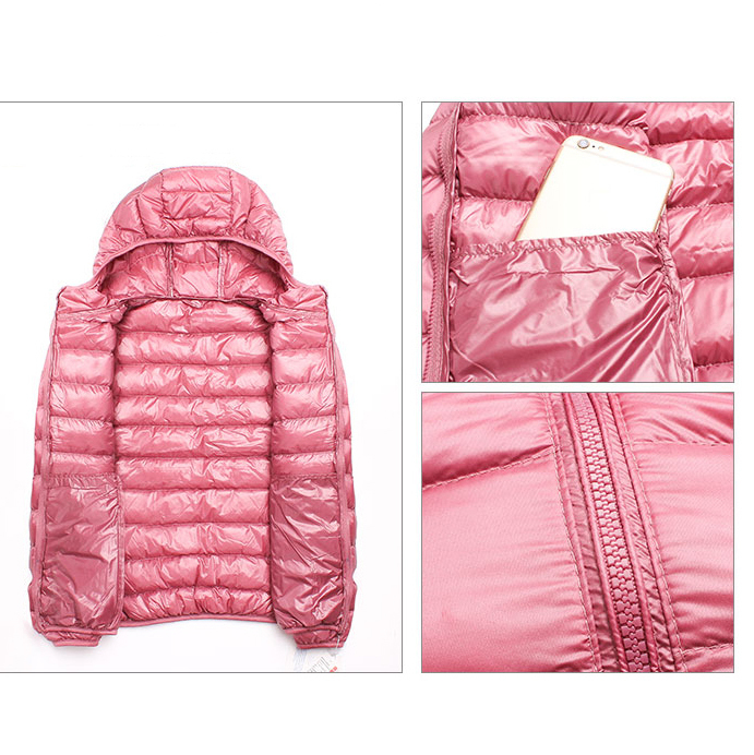 2019 New Casual Ultra Light White Duck Down Jacket Women Autumn Winter Warm Coat Lady Plus Size 4XL Jackets Female Hooded Parka T200107
