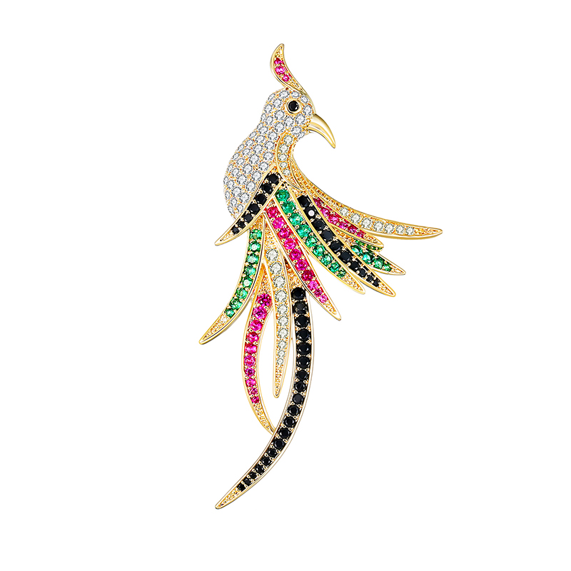 Luxury Cubic Zircon Phoenix Brooches for Women Men Animal Copper Jewelry Banquet Brooch Pins broches de mulheres de luxo 2020
Luxury Cubic Zircon Phoenix Brooches for Women Men Animal Copper Jewelry Banquet Brooch Pins broches de mulheres de luxo 2020