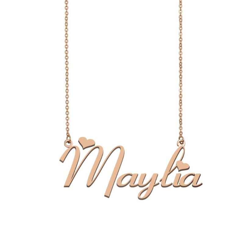 Maylia Name Necklace , Custom Name Necklace for Women Girls Best Friends Birthday Wedding Christmas Mother Days Gift
Maylia Name Necklace , Custom Name Necklace for Women Girls Best Friends Birthday Wedding Christmas Mother Days Gift