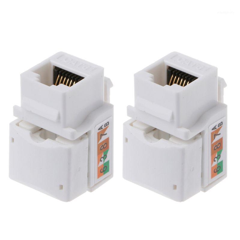 2Pcs CAT6 Network Module Information Socket RJ45 Connector Adapter Keystone Jack1
2Pcs CAT6 Network Module Information Socket RJ45 Connector Adapter Keystone Jack1