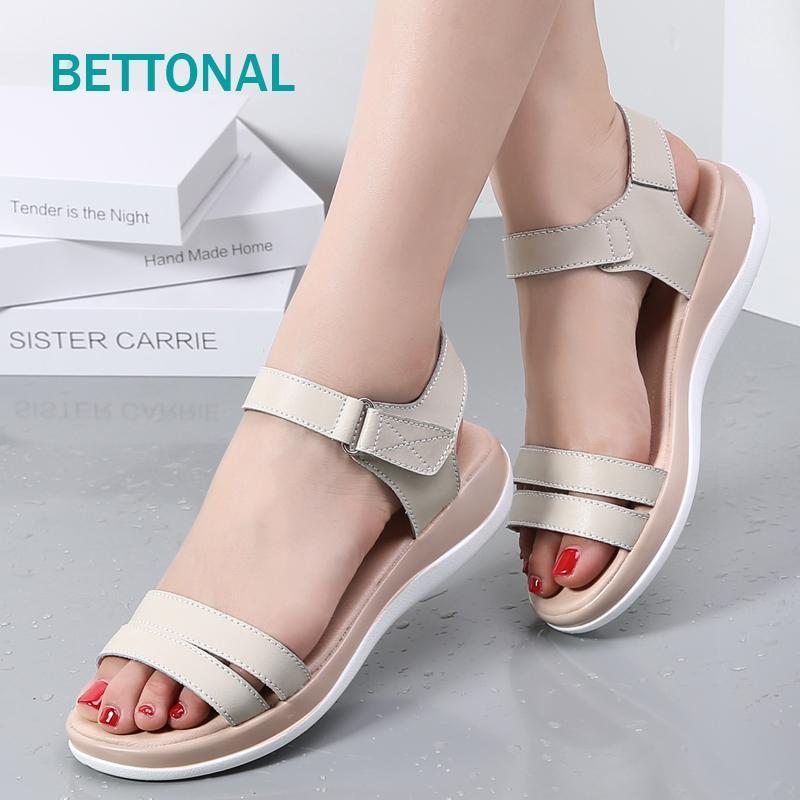 BETTONAL Genuine Leather shoes women sandals for woman female elegant 2021 summer ladies sandal Fashion casual1, Beige
BETTONAL Genuine Leather shoes women sandals for woman female elegant 2021 summer ladies sandal Fashion casual1, Beige