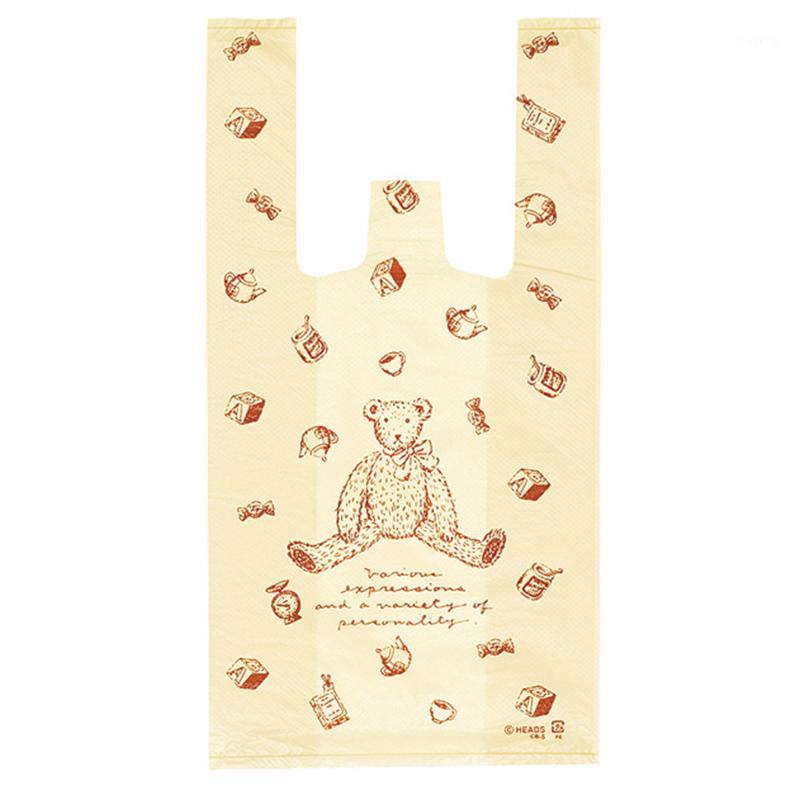 100pcs/pack Cute Bear Plastic Bags Shopping Bag Supermarket Plastic With Handle Biscuits Candy Packaging Convenient For1
100pcs/pack Cute Bear Plastic Bags Shopping Bag Supermarket Plastic With Handle Biscuits Candy Packaging Convenient For1