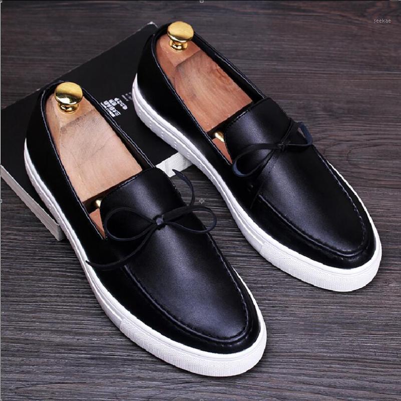 New Mens Casual Business Office Formal Dress Breathable Cow leather Shoes Slip-on Lazy Shoe Flats Platform Loafers Male DA541, Black
New Mens Casual Business Office Formal Dress Breathable Cow leather Shoes Slip-on Lazy Shoe Flats Platform Loafers Male DA541, Black