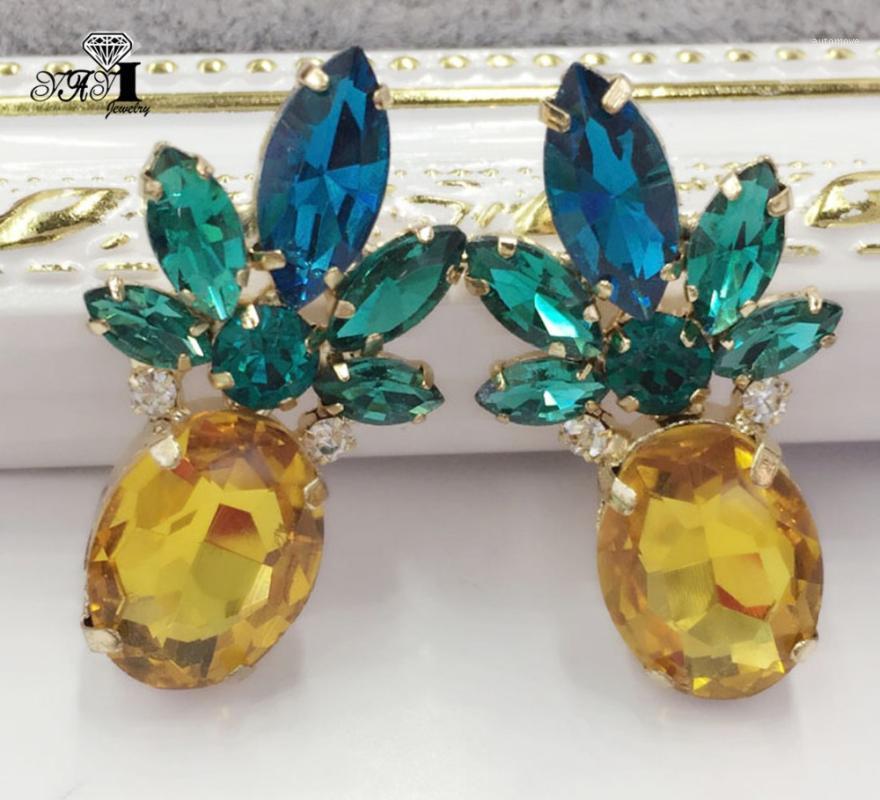 YaYi Jewelry New Yellow Glass Rhinestone Dangle Crystal Earring Women's Fashion Ancient Silver Color Gem Earrings Gift 14751
YaYi Jewelry New Yellow Glass Rhinestone Dangle Crystal Earring Women's Fashion Ancient Silver Color Gem Earrings Gift 14751