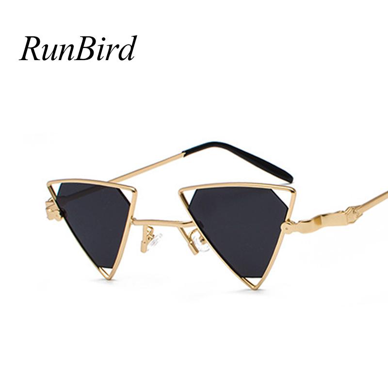 Sunglasses RunBird Vintage Punk Triangle Women Men Metal Frame Black Red Yellow Pink Steampunk Sun Glasses Retro Shades 5256R
Sunglasses RunBird Vintage Punk Triangle Women Men Metal Frame Black Red Yellow Pink Steampunk Sun Glasses Retro Shades 5256R