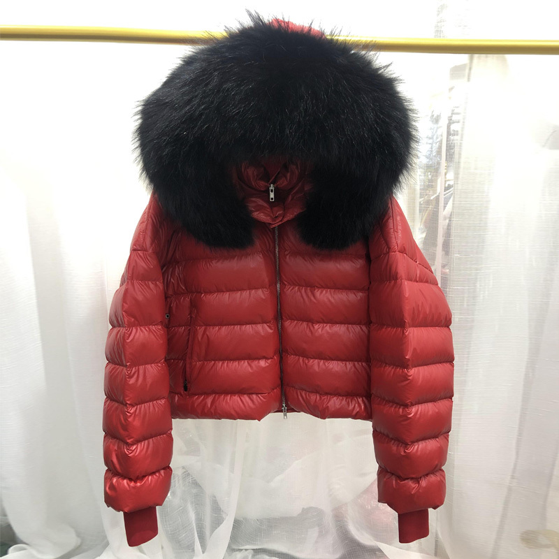 2021 New Inverno Jaqueta Feminina Grande Real Pele De Guaxinim Capuz 90% Pato Branco Para Casacos Engrossar Quente Parkas OGBK, No fur collar
2021 New Inverno Jaqueta Feminina Grande Real Pele De Guaxinim Capuz 90% Pato Branco Para Casacos Engrossar Quente Parkas OGBK, No fur collar