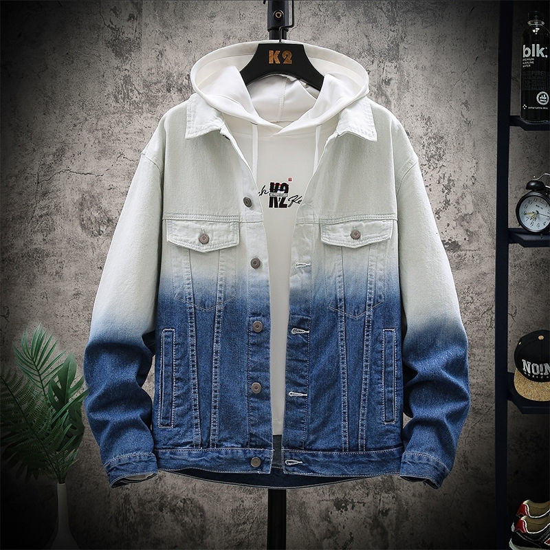 New Men's Casual Oversize Denim 2021 Fashion Women's Korean Streetwear Jacket Male Clothing Hip Hop Coat Wxxy, Whiteblack 
New Men's Casual Oversize Denim 2021 Fashion Women's Korean Streetwear Jacket Male Clothing Hip Hop Coat Wxxy, Whiteblack