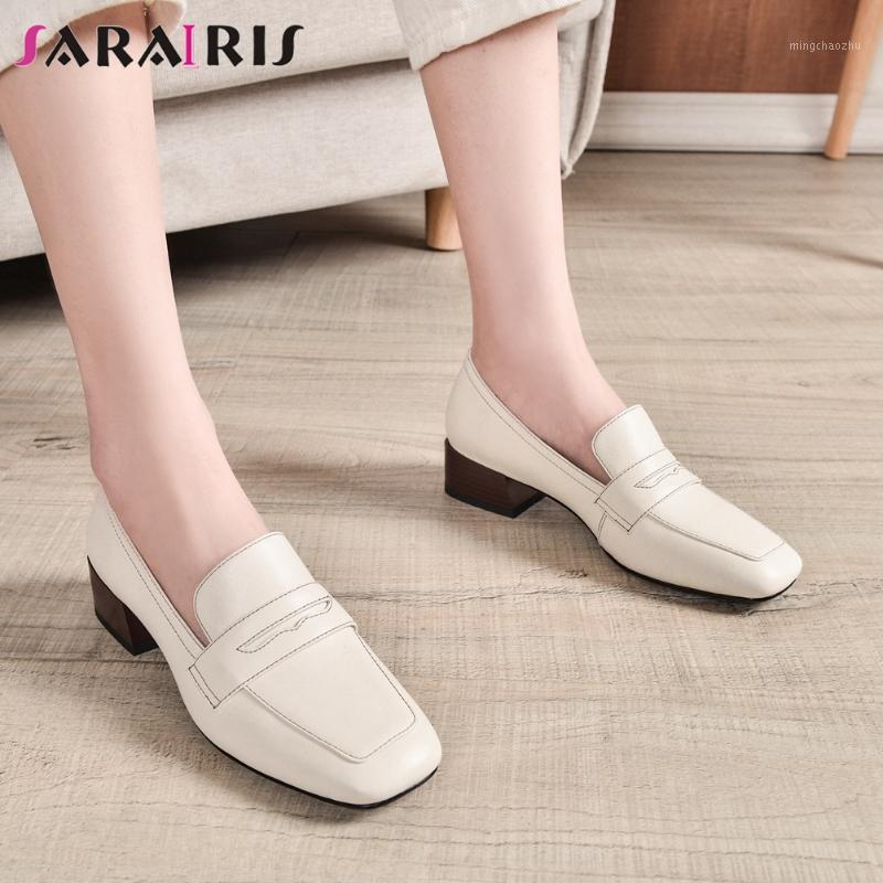 SARAIRIS New Female Office Genuine Leather Shoes Woman Med Chunky Heels Pumps Women 2020 Trendy Square Toe Dress Pumps1, Black
SARAIRIS New Female Office Genuine Leather Shoes Woman Med Chunky Heels Pumps Women 2020 Trendy Square Toe Dress Pumps1, Black