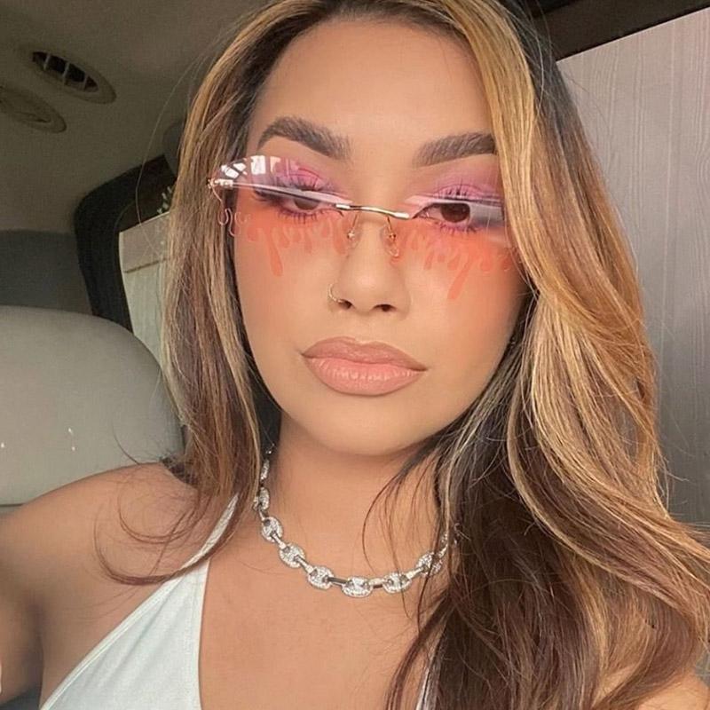 Sunglasses 2021 Unique Tears Steampunk Women Men Rimless Round Sun Glasses Cool Eyewear Shades UV400 Oculos
Sunglasses 2021 Unique Tears Steampunk Women Men Rimless Round Sun Glasses Cool Eyewear Shades UV400 Oculos