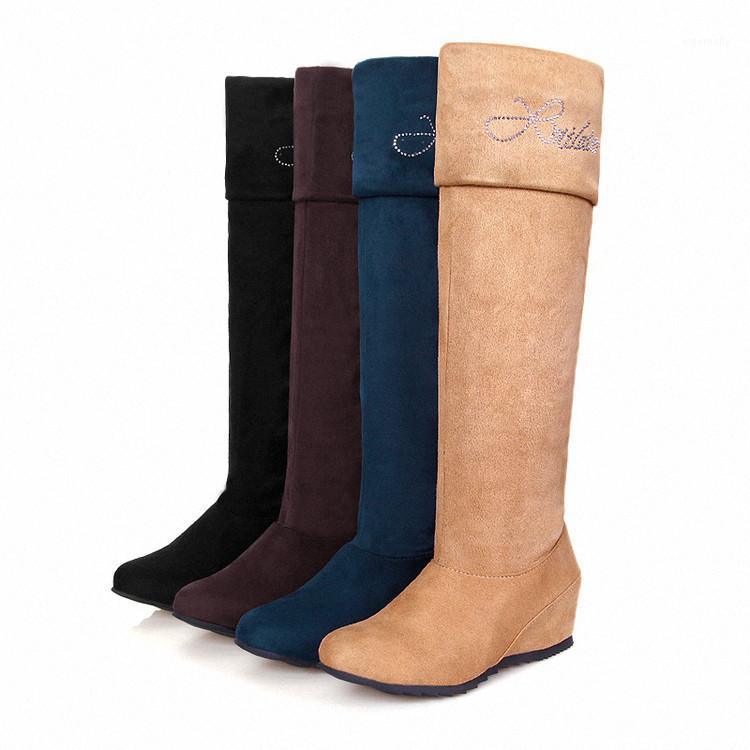 2020 Rushed Winter Boots Botas Mujer Big Size 34-47 Women Shoes Long Boots Round Toe Square High Height Increasing Quality Q61, Brown
2020 Rushed Winter Boots Botas Mujer Big Size 34-47 Women Shoes Long Boots Round Toe Square High Height Increasing Quality Q61, Brown