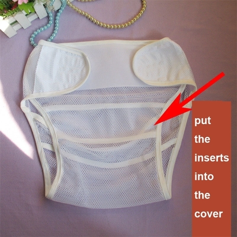 Summer Breathable Adult Diaper Cover Mesh fabric Man Woman Can Wash Urine Pants Incontinence Non Waterproof 201117, White
Summer Breathable Adult Diaper Cover Mesh fabric Man Woman Can Wash Urine Pants Incontinence Non Waterproof 201117, White