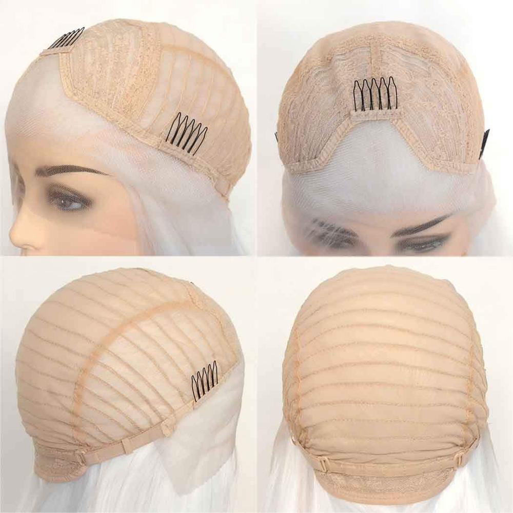New Hand Braided Wigs for Black Women Synthetic Lace Front Wig with Baby Hair Curly Wavy for Cosplay Wig Women Wigs