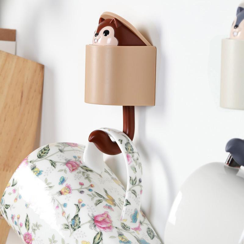 New Arrival Hooks Squirrel Door Hooks Self-adhesive Wall Wall Hanging Supplies Space-saving Bathroom Kitchen Storage1
New Arrival Hooks Squirrel Door Hooks Self-adhesive Wall Wall Hanging Supplies Space-saving Bathroom Kitchen Storage1