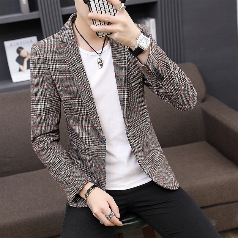 Small Suit Men's Korean-style Trend Youth Tops Slim Fit Handsome Spring And Autumn MEN'S Suit England Casual Singe Jacket 201106, Red
Small Suit Men's Korean-style Trend Youth Tops Slim Fit Handsome Spring And Autumn MEN'S Suit England Casual Singe Jacket 201106, Red
