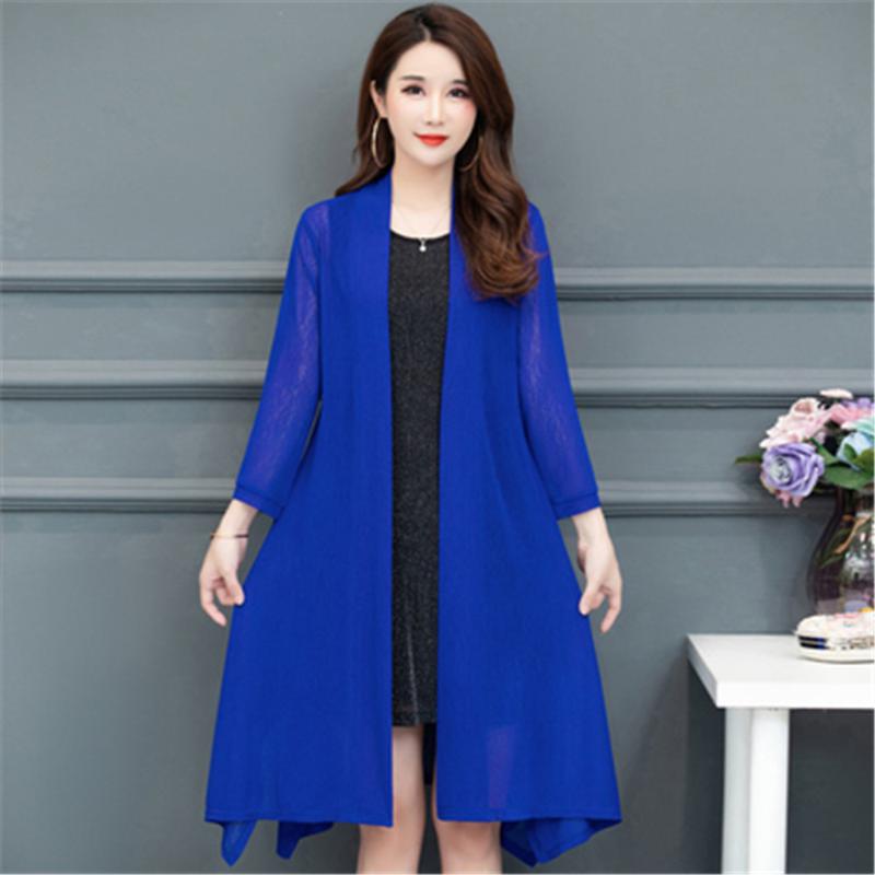 Women's Knits & Tees 7 Colors Thin Cardigan Womens Plus Size Spring Summer Long Sweaters And Cardigans Female Blue Green Red Outwear XL-5XL, White
Women's Knits & Tees 7 Colors Thin Cardigan Womens Plus Size Spring Summer Long Sweaters And Cardigans Female Blue Green Red Outwear XL-5XL, White