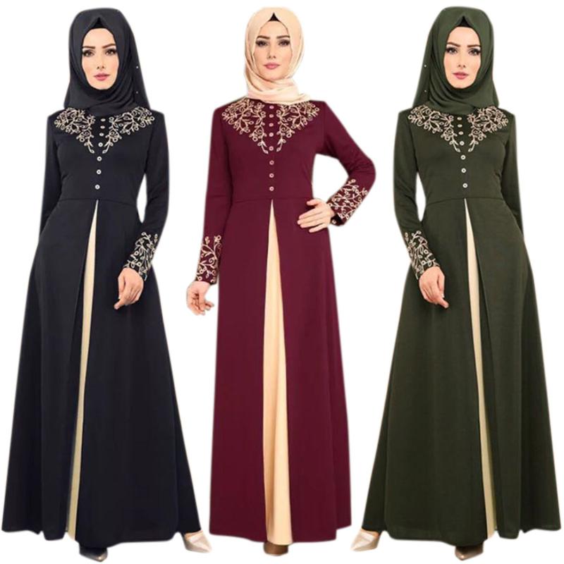 Ethnic Clothing Arab Islamic Robes Muslim Dress Fashion Abaya Dubai Appliques Turkey Women Elegant Long, Red
Ethnic Clothing Arab Islamic Robes Muslim Dress Fashion Abaya Dubai Appliques Turkey Women Elegant Long, Red