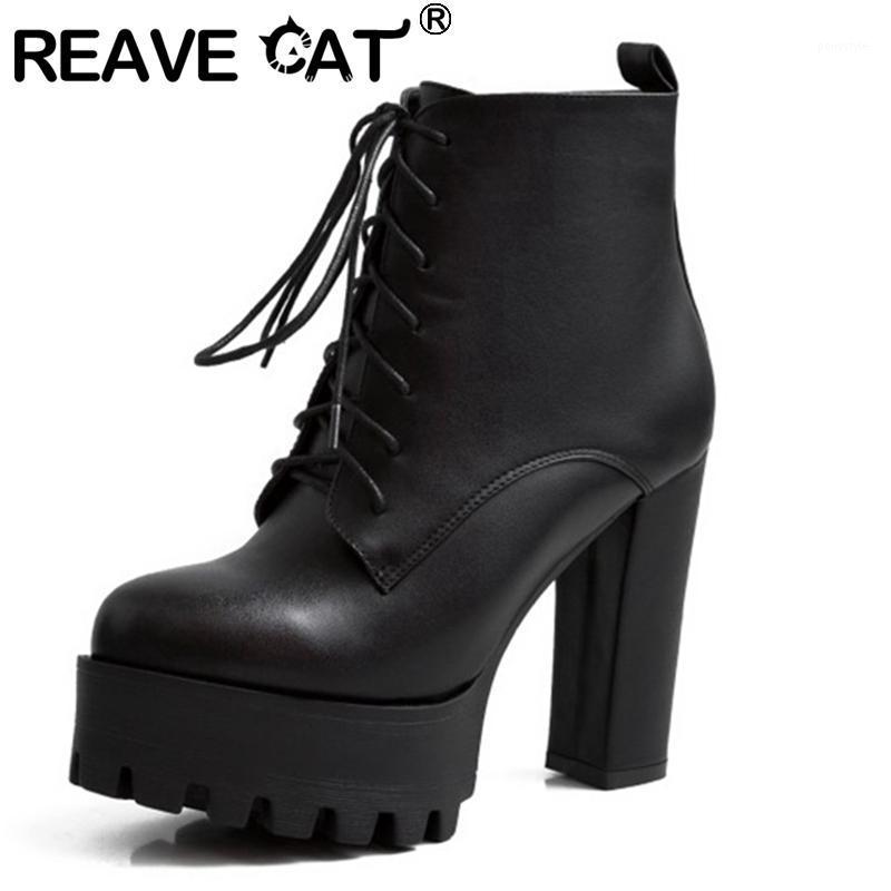 REAVE CAT New 2021 Women Boots Round Toe 12cm High Heels Platform Flock Faux Genuine Leather Zip Simple British Casual A33931, Black pu
REAVE CAT New 2021 Women Boots Round Toe 12cm High Heels Platform Flock Faux Genuine Leather Zip Simple British Casual A33931, Black pu