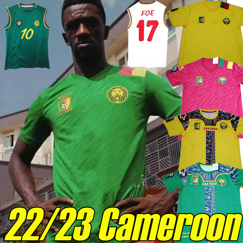 21/22/23 Cameroon soccer jerseys home green Africa Cup Anguissa 2022 2023 MBOBA CHOUPO-MOTING BAHOKEN GANAGO TOKO EKAMBI HONGLA retro football shirts 2002 vest, Kamailong 22-23 red
21/22/23 Cameroon soccer jerseys home green Africa Cup Anguissa 2022 2023 MBOBA CHOUPO-MOTING BAHOKEN GANAGO TOKO EKAMBI HONGLA retro football shirts 2002 vest, Kamailong 22-23 red