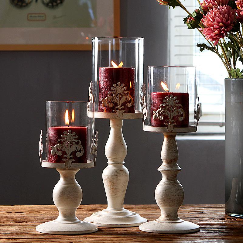 European-style Art Iron Candlestick Ornaments Retro Carved Glass Candlestick Simple Wedding Valentine's Day Decoration Ornaments
European-style Art Iron Candlestick Ornaments Retro Carved Glass Candlestick Simple Wedding Valentine's Day Decoration Ornaments