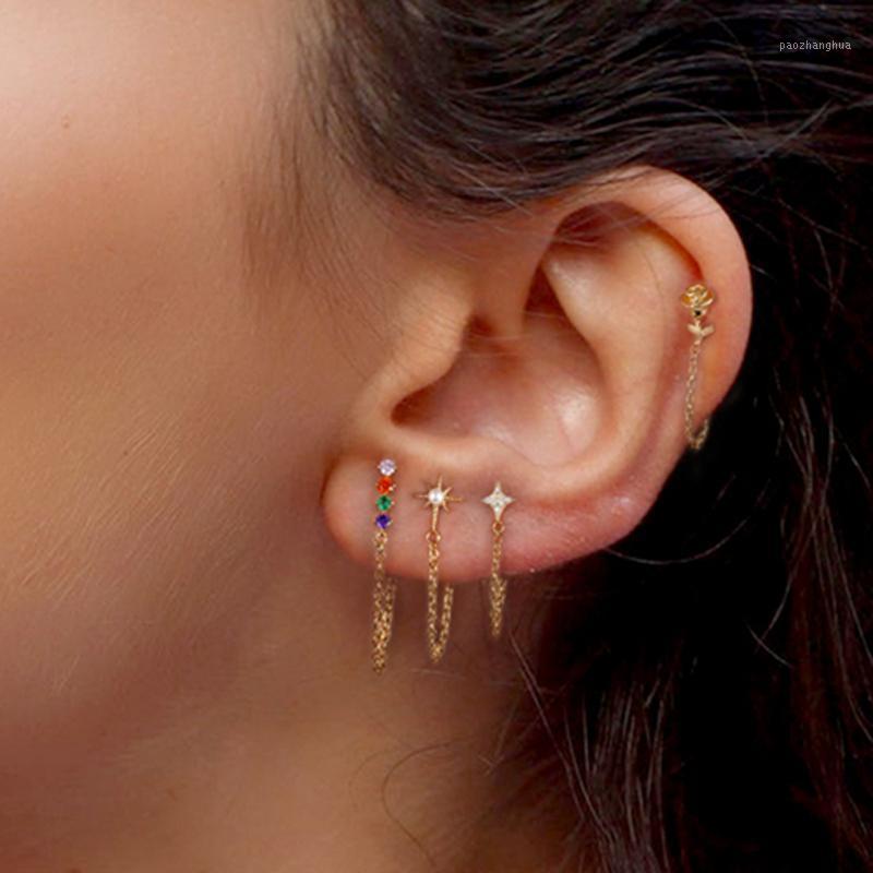 100% 925 Sterling Silver Minimal Tassel Chain Earring Rainbow Bar Moon Star Cute Lovey Charm Stud For Girl, Golden;silver
100% 925 Sterling Silver Minimal Tassel Chain Earring Rainbow Bar Moon Star Cute Lovey Charm Stud For Girl, Golden;silver