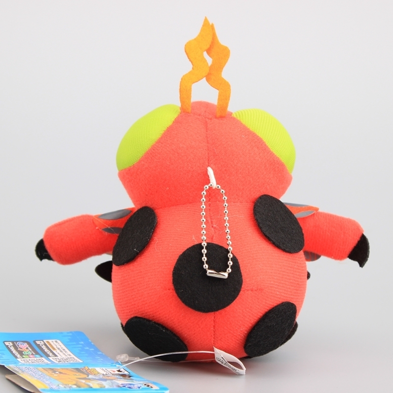 8 Pcs/Set Digimon Adventure Agumon Gabumon Tailmon Tentomon Cute Plush Pendant with Keychains Children Gift LJ201126