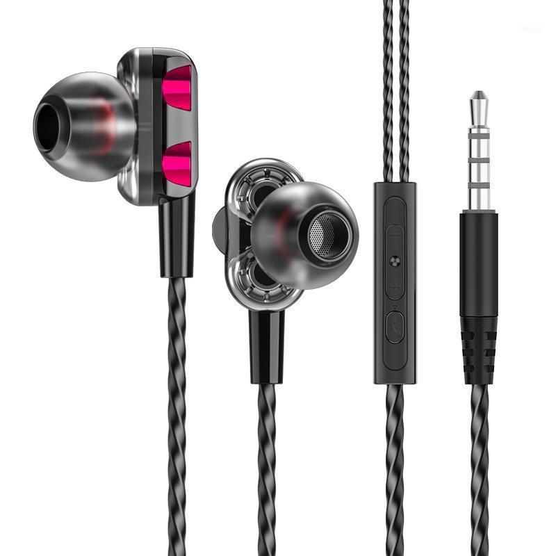 Earphone Wired-Control-Gaming-Headset Stereo-Bass Universal Sports In-Ear1