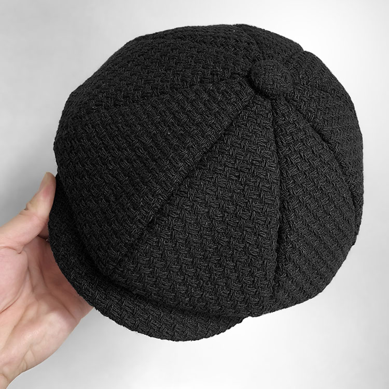 Men British Style Octagonal Hats Winter Wool Hat Gatsby Cap Ivy Hat Golf Driving Autumn Women Cotton Flat Newsboy Caps BLM201, Black
Men British Style Octagonal Hats Winter Wool Hat Gatsby Cap Ivy Hat Golf Driving Autumn Women Cotton Flat Newsboy Caps BLM201, Black