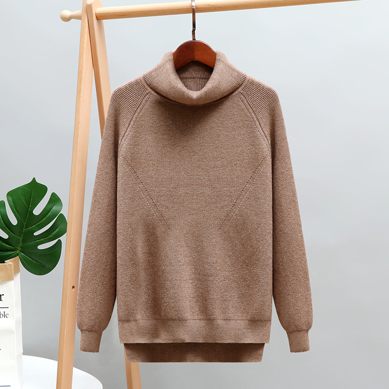 2021 New Thick Turtlneck Cowl Neck Women Streetwear Knitted Pullovers Top Autumn Winter Clothes Christmas Sweater Pull 6co0, Sky blue
2021 New Thick Turtlneck Cowl Neck Women Streetwear Knitted Pullovers Top Autumn Winter Clothes Christmas Sweater Pull 6co0, Sky blue
