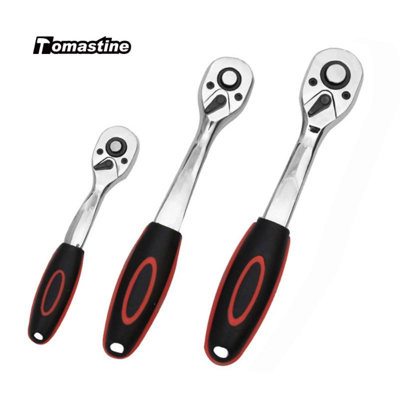 72 Teeth Drive Swivel Ratchet Wrench Set 1/4" 3/8" 1/2" Steel High Torque Ratchet Wrench Socket Quick Release Hand Tools
72 Teeth Drive Swivel Ratchet Wrench Set 1/4" 3/8" 1/2" Steel High Torque Ratchet Wrench Socket Quick Release Hand Tools