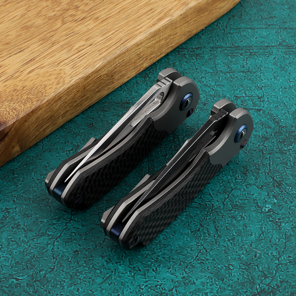 Mini micro m390 folding knife titanium alloy carbon fiber handle outdoor self defense hunting EDC pocket knife BM 940 535 tactic
Mini micro m390 folding knife titanium alloy carbon fiber handle outdoor self defense hunting EDC pocket knife BM 940 535 tactic